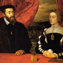 Coleção de Moedas - Reis Carlos I y Juana I